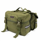 Bagna in bicicletta in bicicletta in tela verde